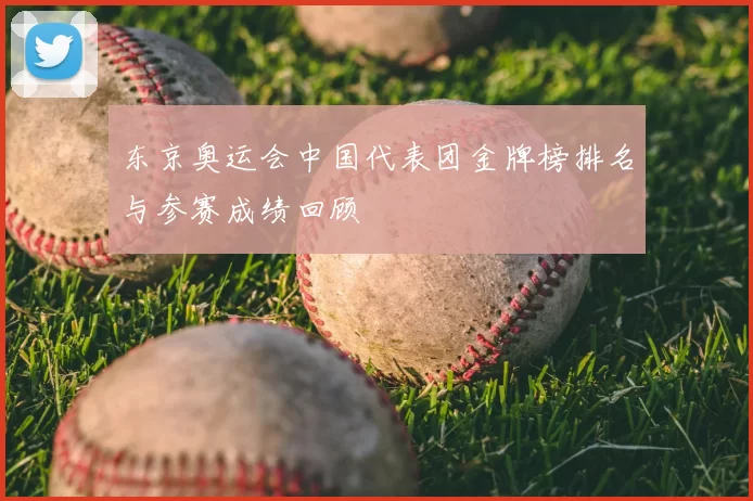 东京奥运会中国代表团金牌榜排名与参赛成绩回顾